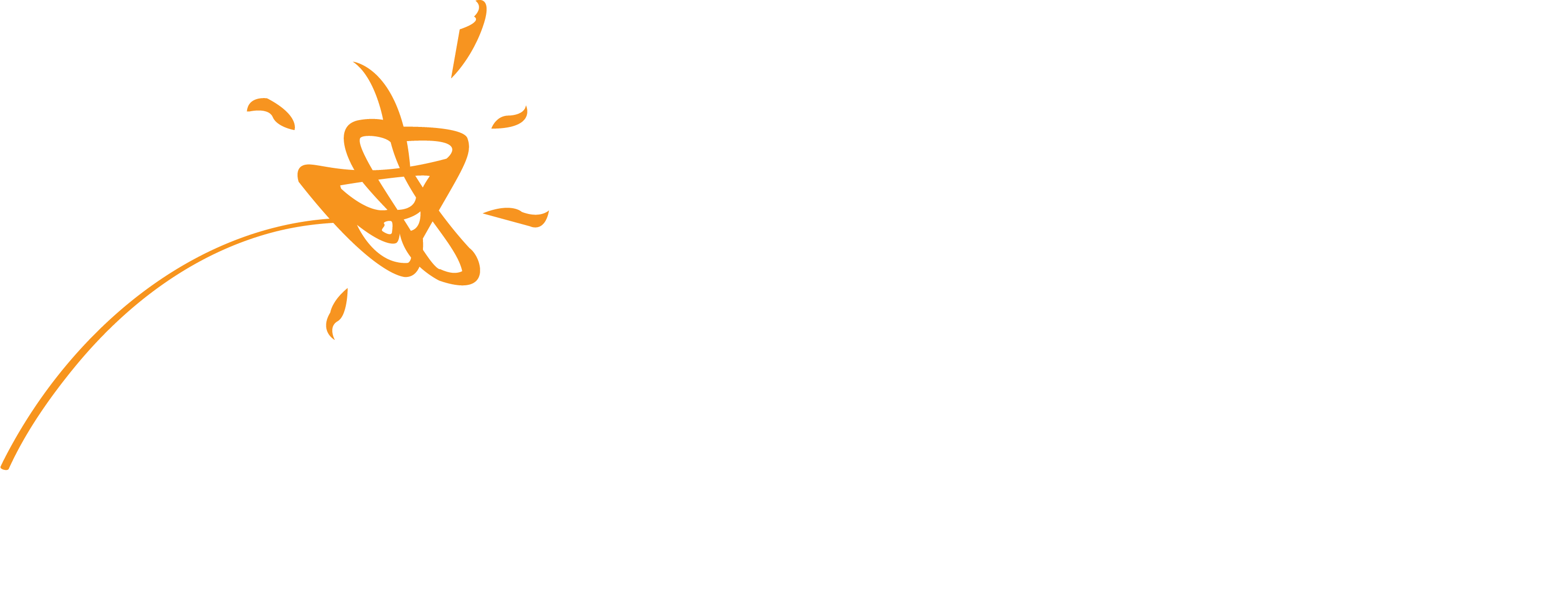 Expand logo in white